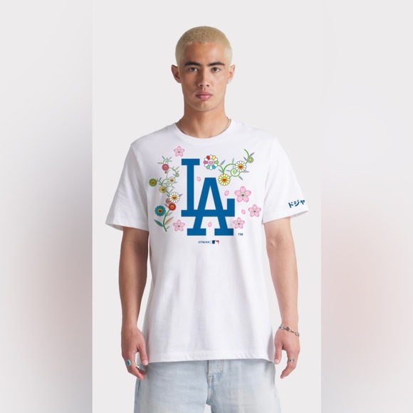 Murakami MLB collab Dodgers T-shirt Fanatics size XL - Picture 1 of 8